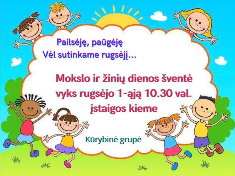 Labas Rugseji Raides Kauno lopšelis-darželis „Rasytė